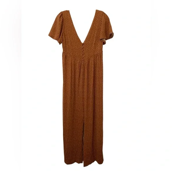 knee length dresses for ladies Clarissa Polka Dot Maxi Dress main image 1